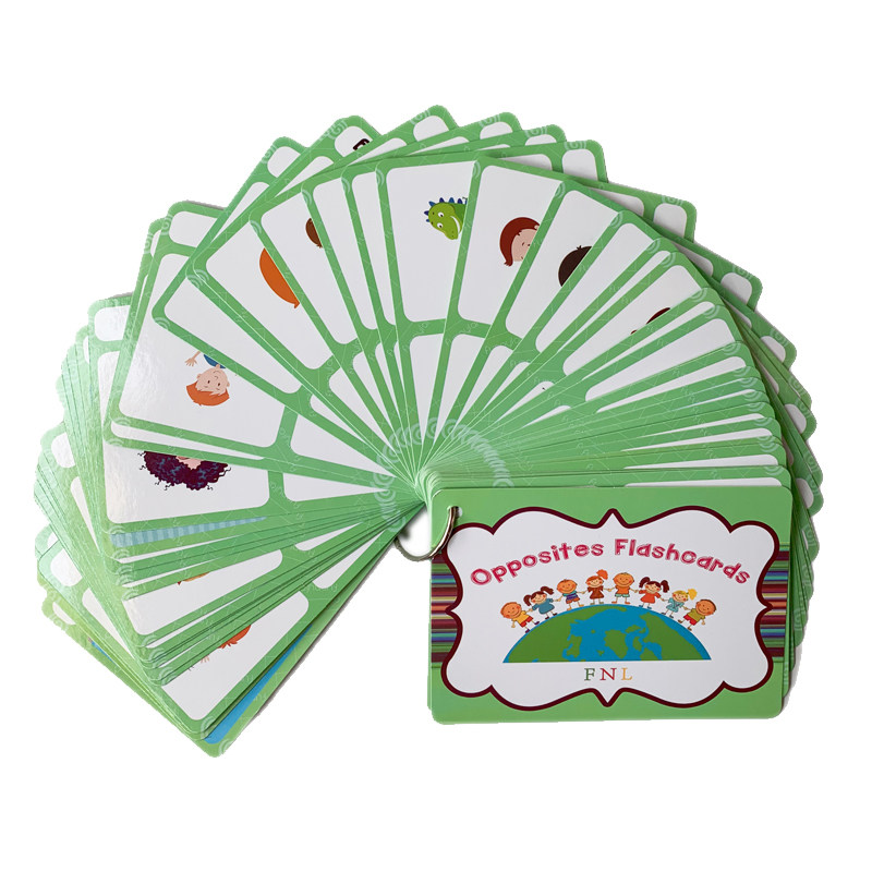The 100 Groups Opposites Flash - огляд і ціна Kids Education Card