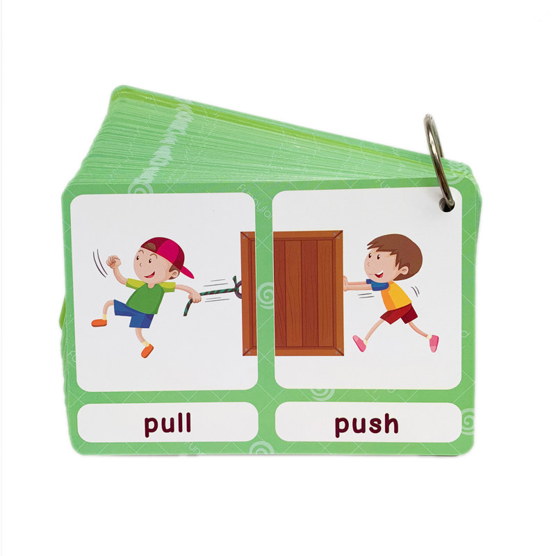 The 100 Groups Opposites Flash - огляд і ціна Kids Education Card