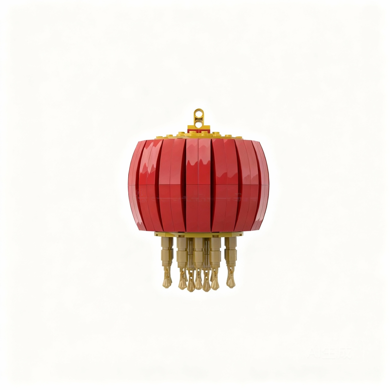 301pcs MOC Little Red Lantern  - огляд і ціна Orchid Kids Education