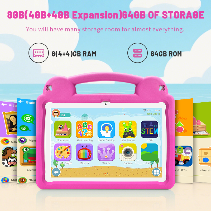 ANRY 10 Inch Children Tablet P - огляд і ціна Kids Education Software For Pc