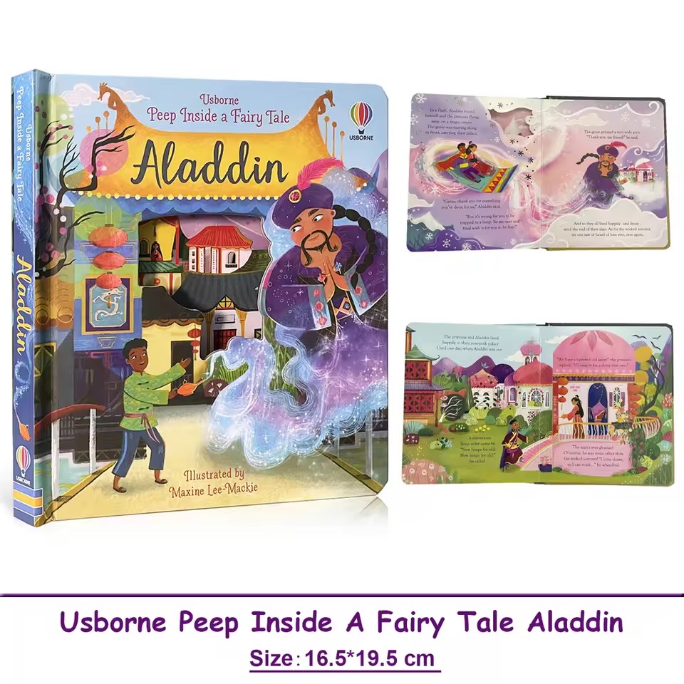 Usborne Peep inside Fairy Tale - огляд і ціна Kids Education Story