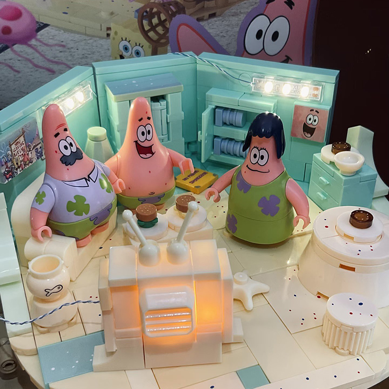 Spongebob Patrick Star Rock Ho - огляд і ціна Kids Education Gift