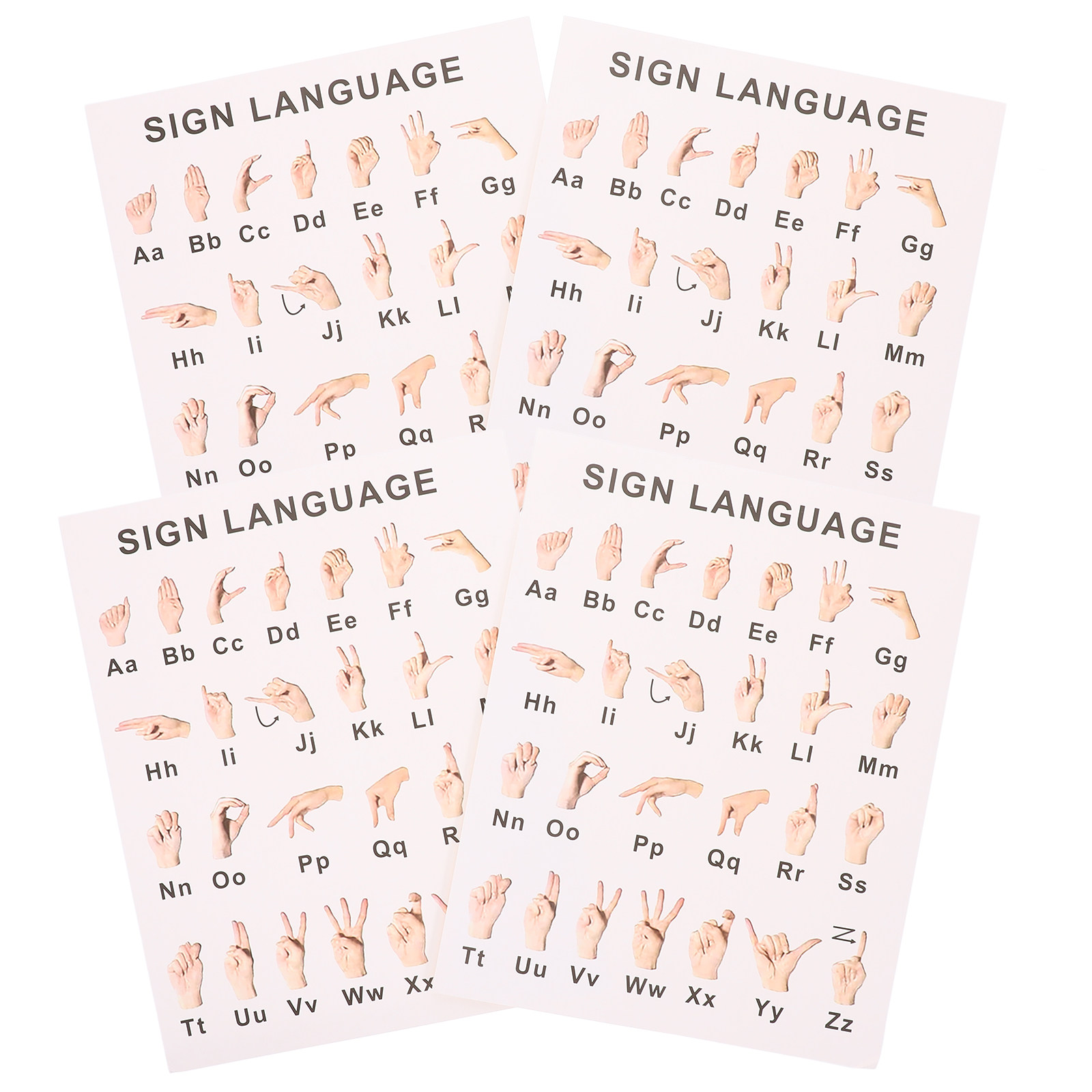 8Sheets Educational Gesture La - огляд і ціна Kids Education Wallpaper
