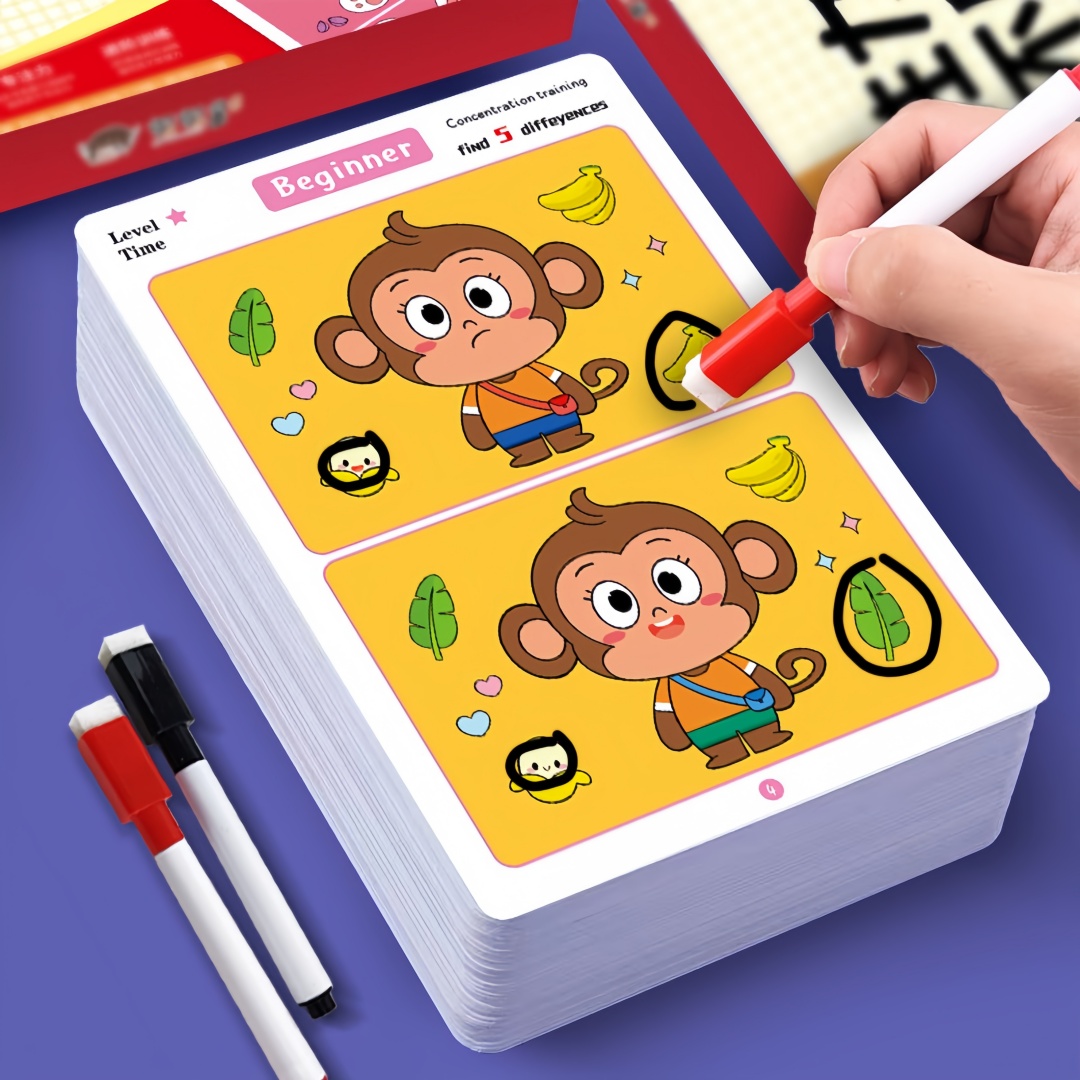 Find Differences Card Game Reu - огляд і ціна Kids Education Card