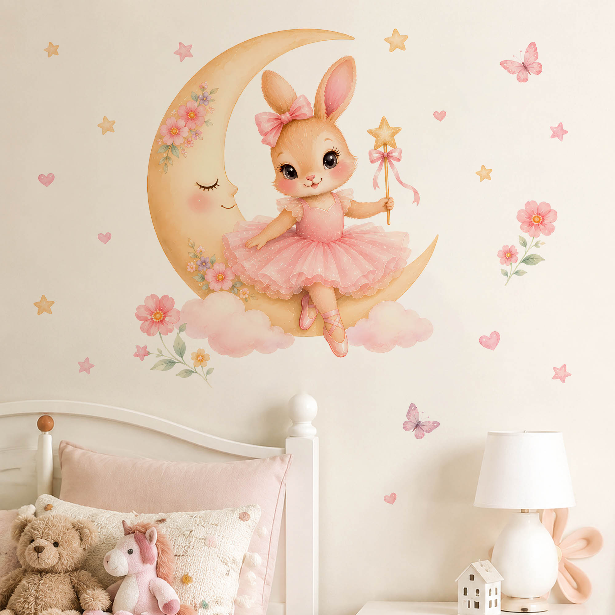 Watercolor Ballerina Bunny Moo - огляд і ціна Kids Education Quotes