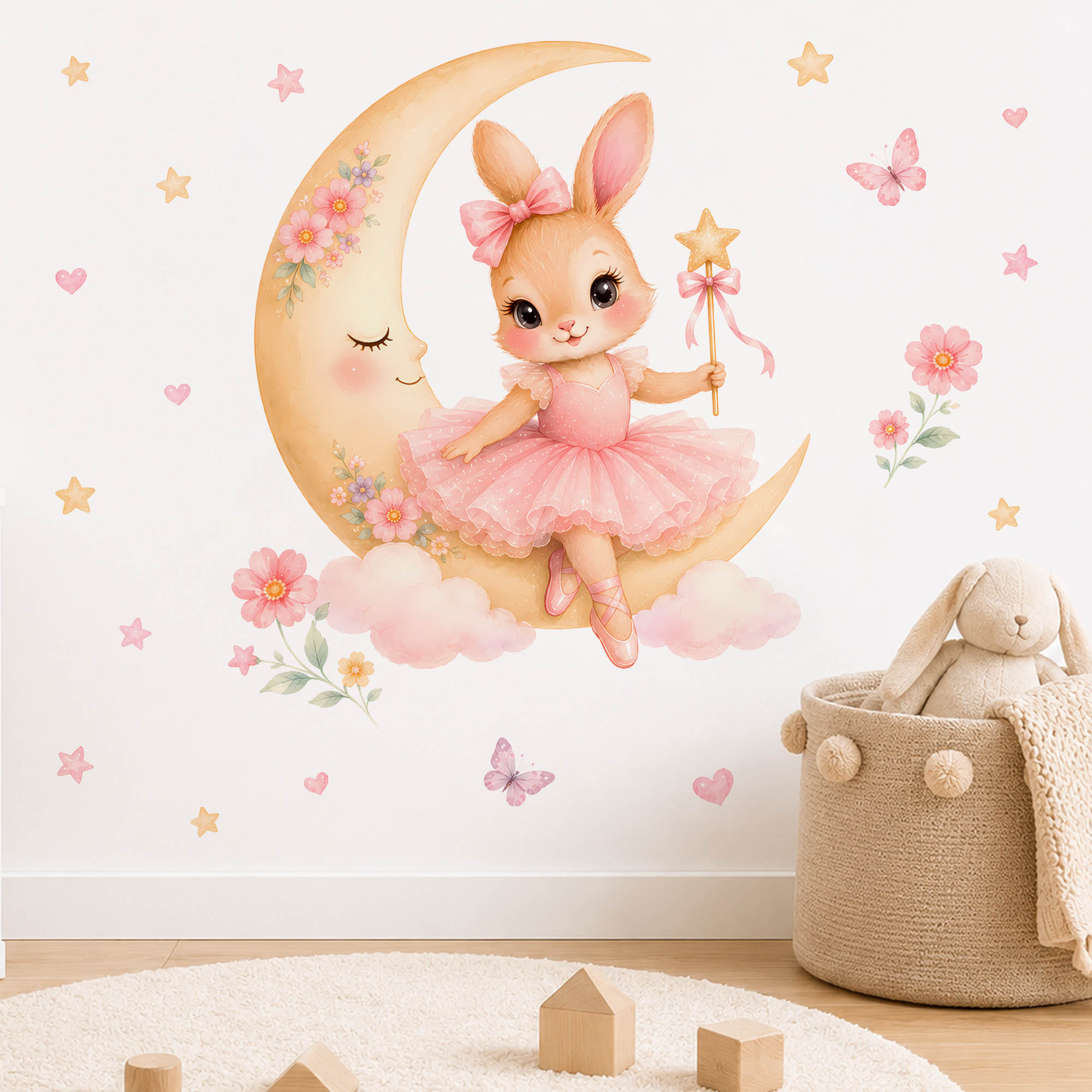 Watercolor Ballerina Bunny Moo - огляд і ціна Kids Education Quotes