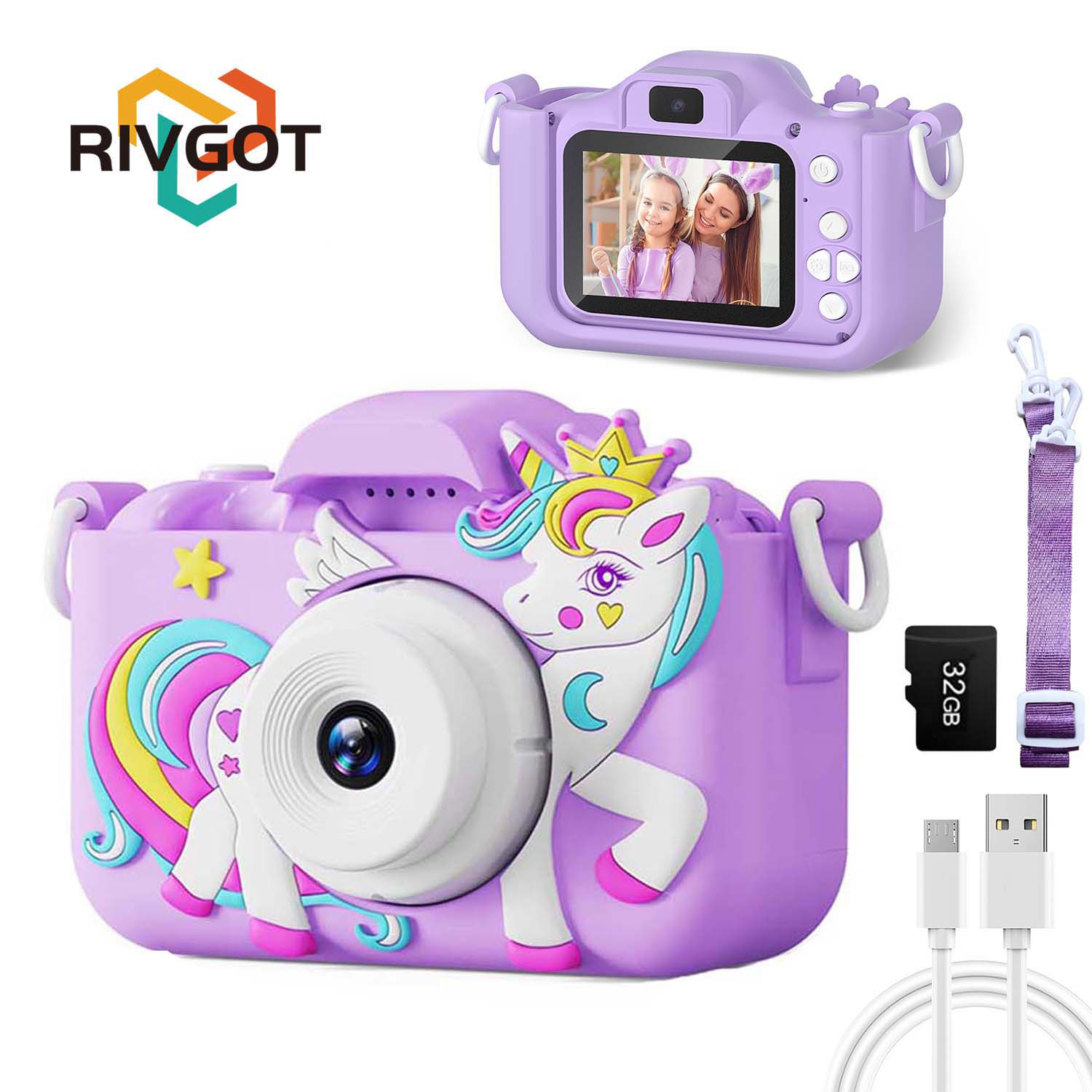 Kids Camera Toys for Boys Girl - огляд і ціна Kids Education Card