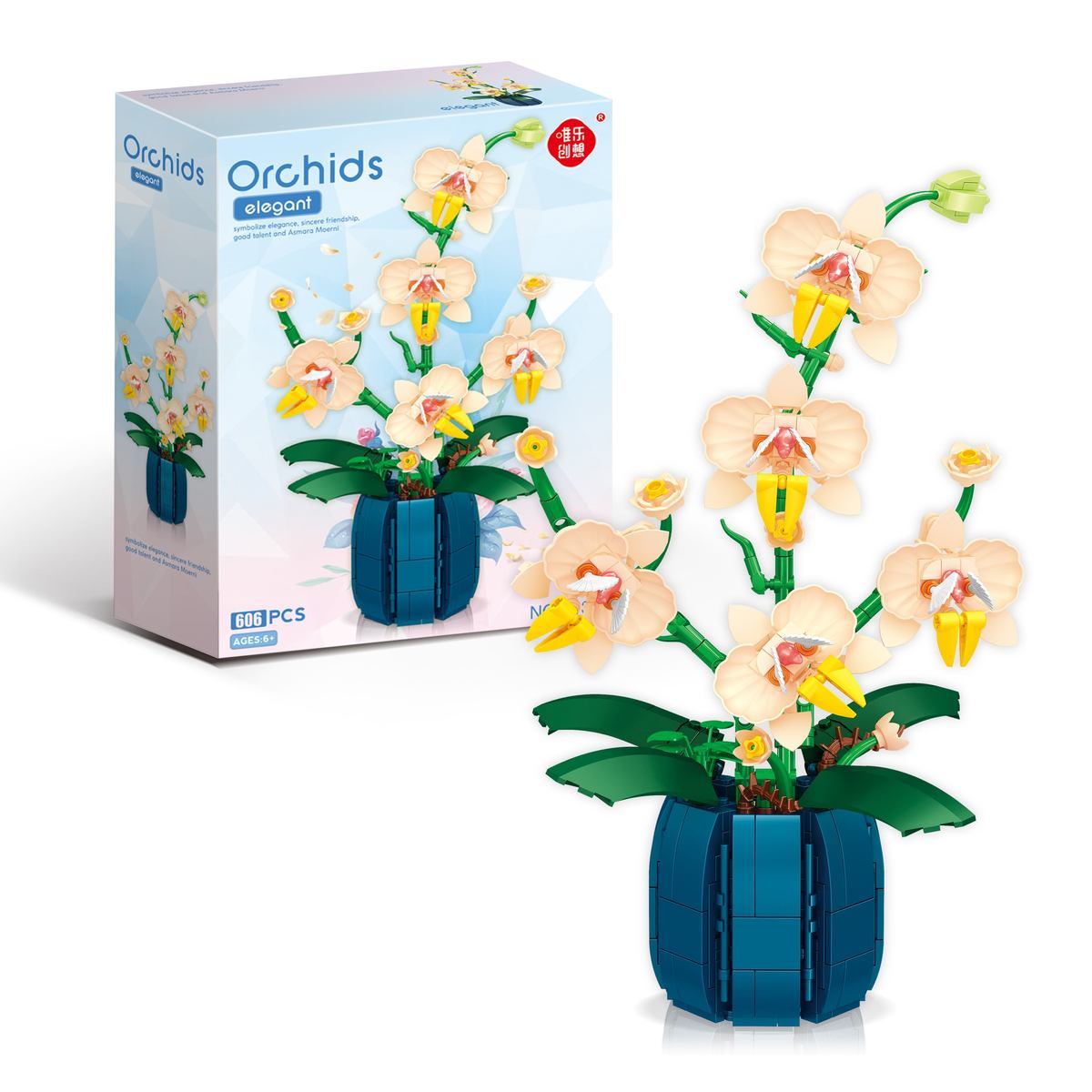 Orchid Building Blocks Flowers - огляд і ціна Orchid Kids Education