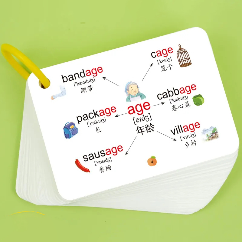 600 Words Mind Map Cards with  - огляд і ціна Kids Education Card