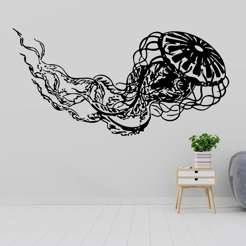 Vinyl Wall Sticker Ocean Jelly - огляд і ціна Kids Education Quotes