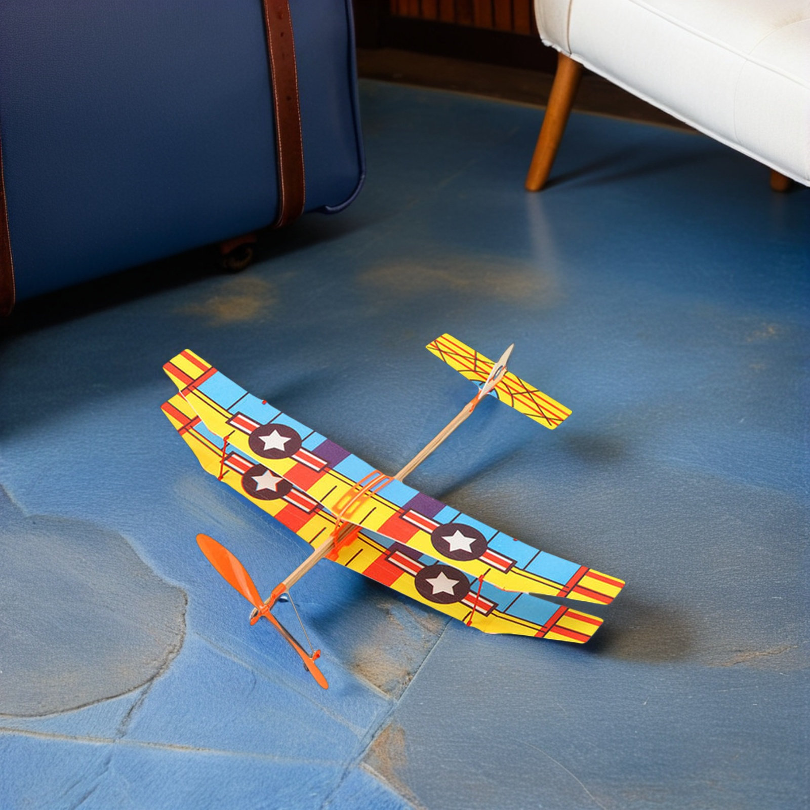 2Pcs Rubber Band Powered Airpl - огляд і ціна Kids Education Bond