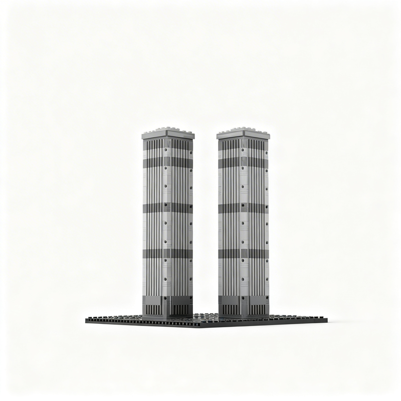 2301pcs MOC World Trade Center - огляд і ціна Kids Education Center