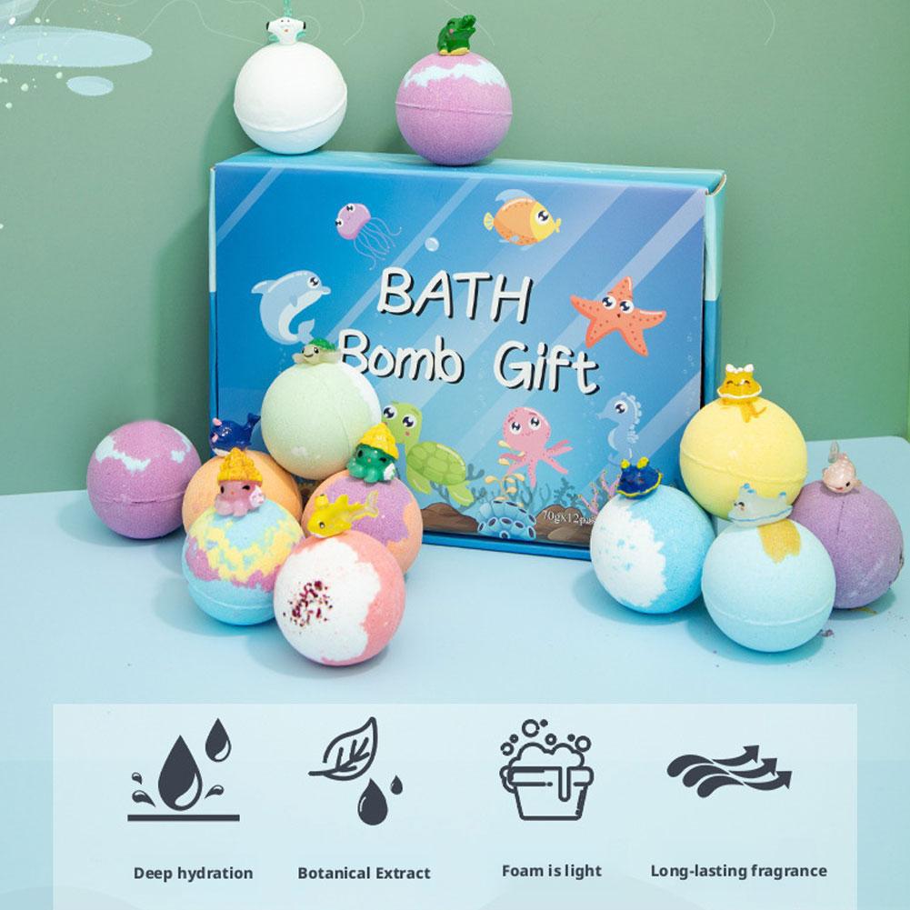 Kids Bath Bombs with Surprise  - огляд і ціна Kids Education Gift