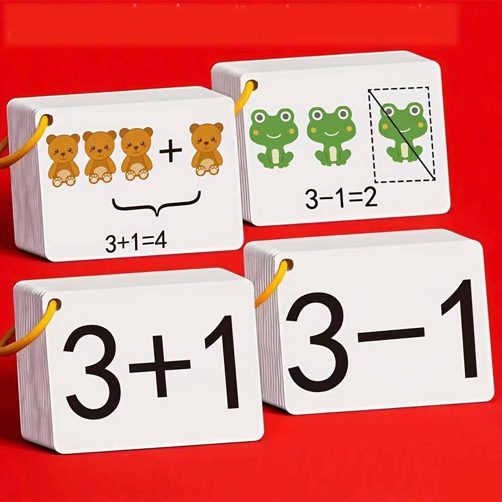132 Cards with Addition and Su - огляд і ціна Kids Education Card