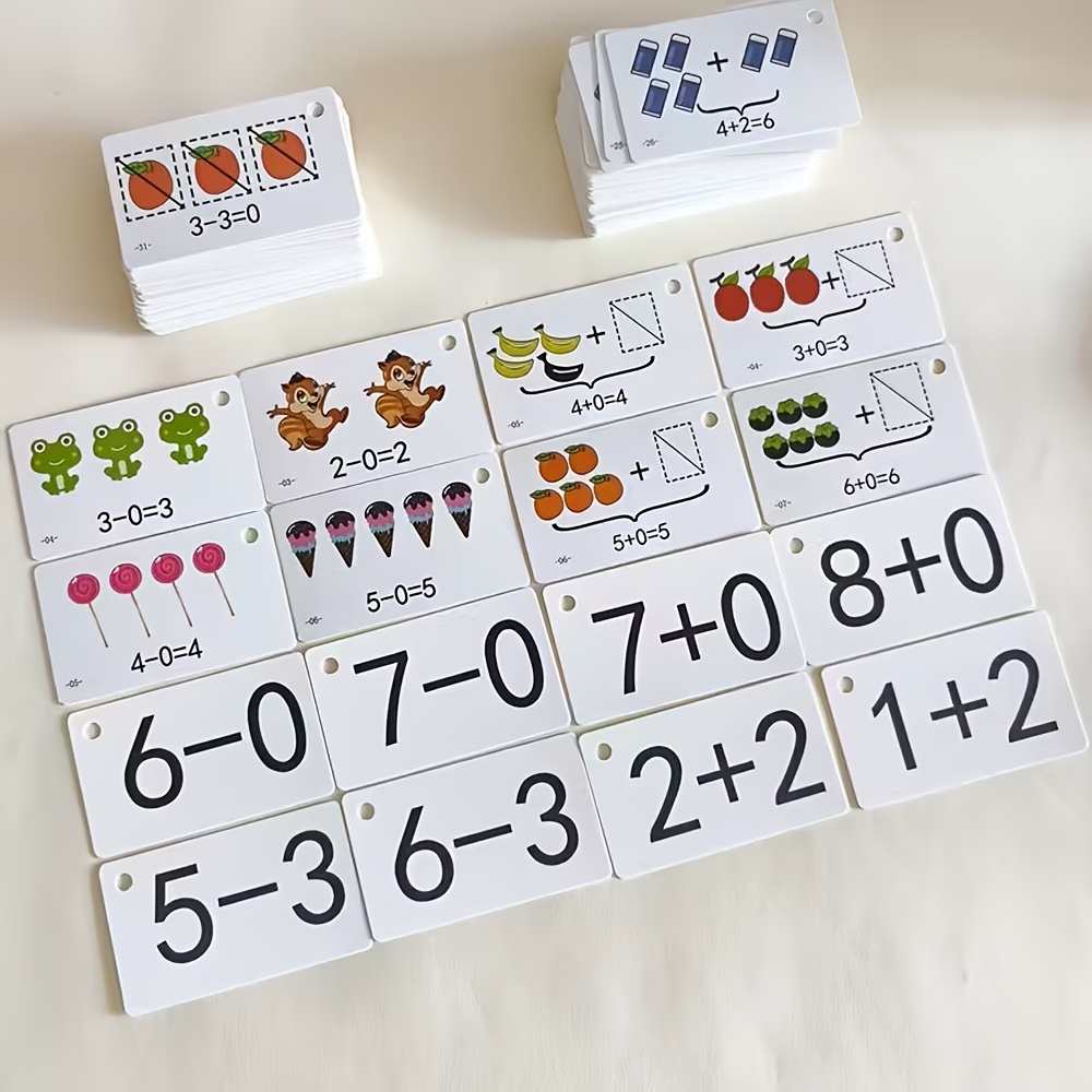 132 Cards with Addition and Su - огляд і ціна Kids Education Card