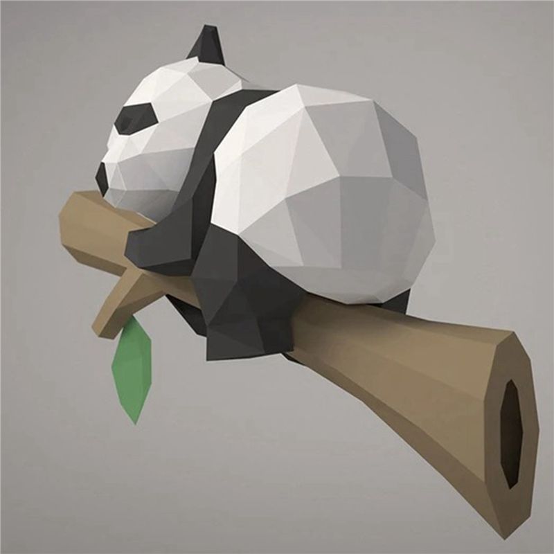 DT39 2X 3D Animal Paper Model, - огляд і ціна Kids Education Wallpaper