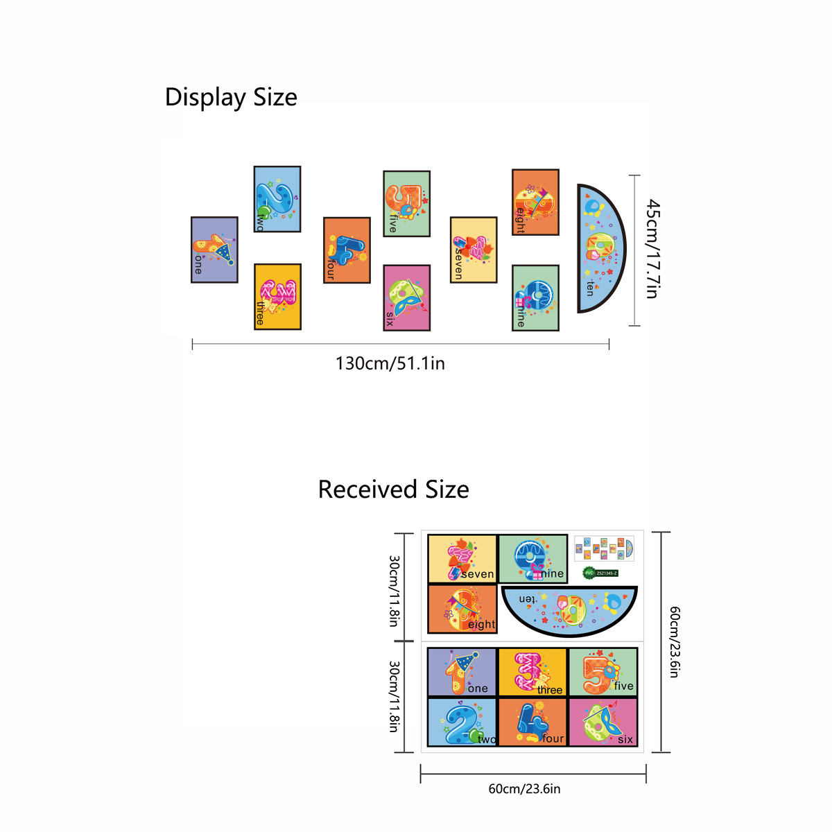 Digital Jump Grid Children's W - огляд і ціна Kids Education Wallpaper