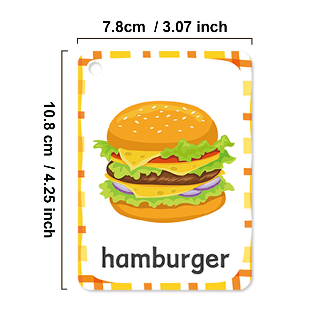 Delicious Food Vocabulary Engl - огляд і ціна Kids Education Card