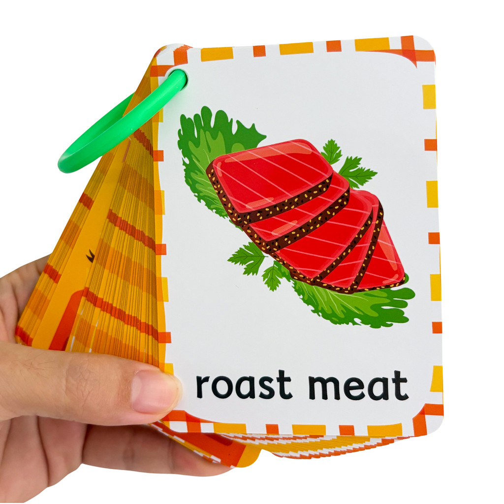 Delicious Food Vocabulary Engl - огляд і ціна Kids Education Card