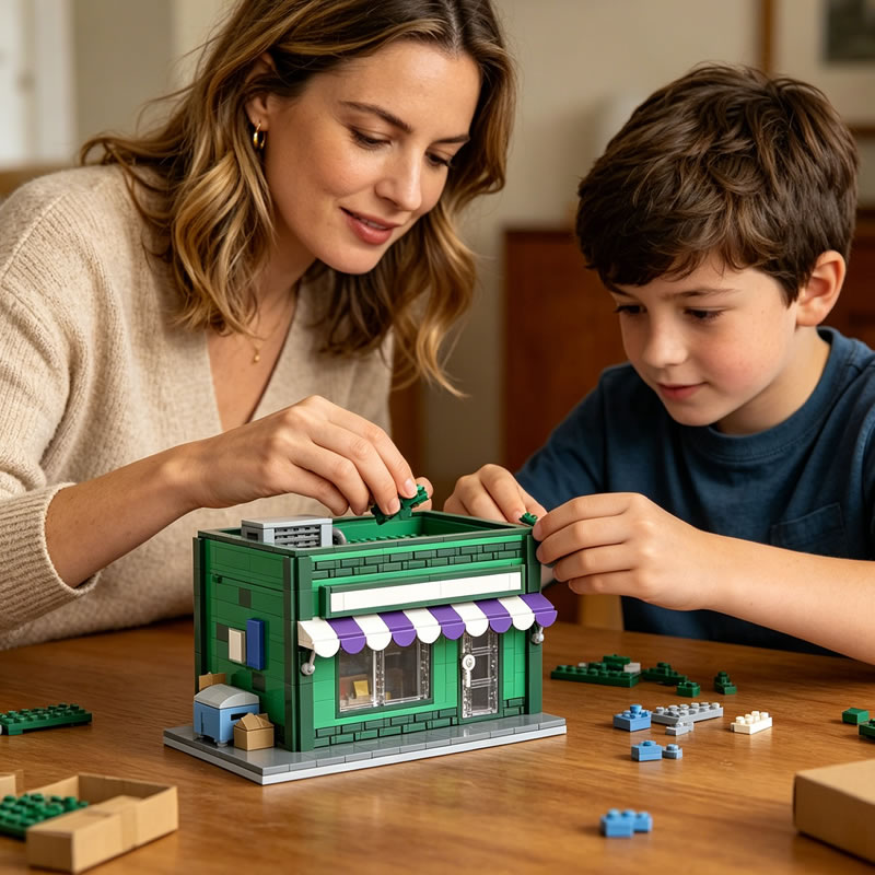 Building Blocks MOC Modular Mi - огляд і ціна Kids Education Card