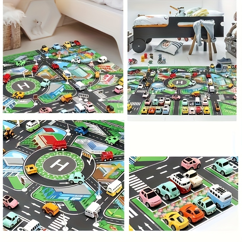 1pc, City Traffic Play Mat, La - огляд і ціна Kids No Education
