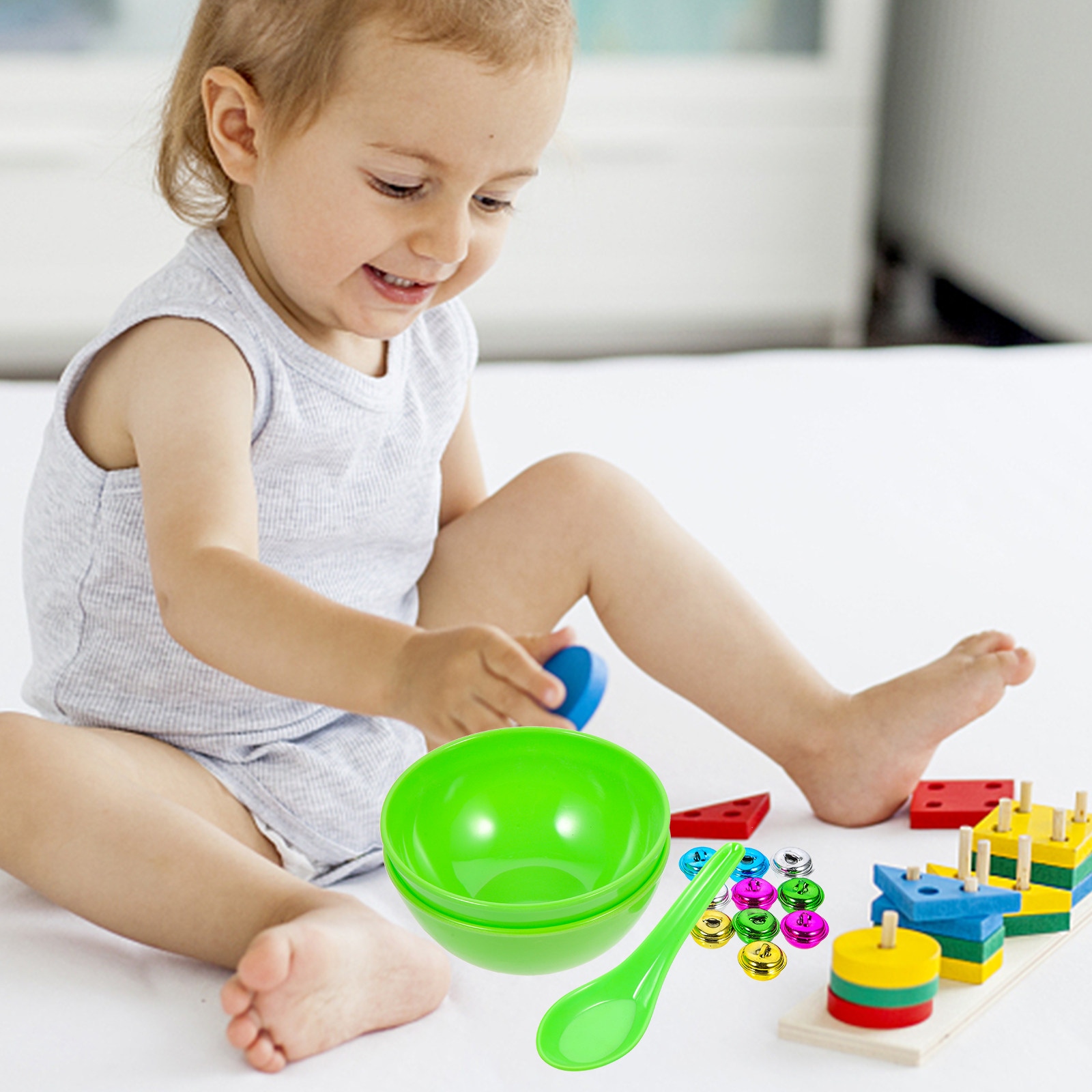 1Set Scooping Bell Educational - огляд і ціна Kids Education Bell