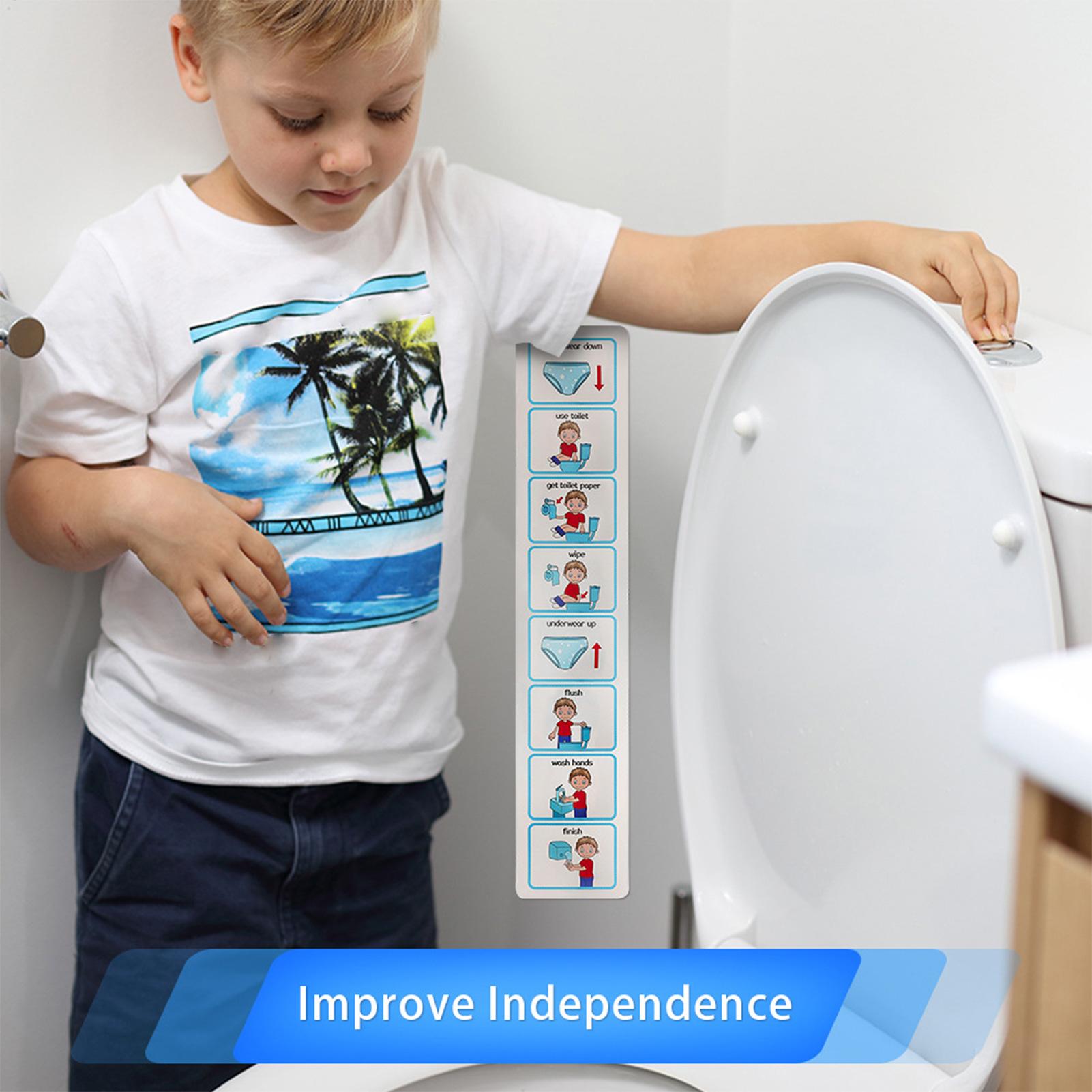 Potty Training Visual Schedule - огляд і ціна Kids Education Charts