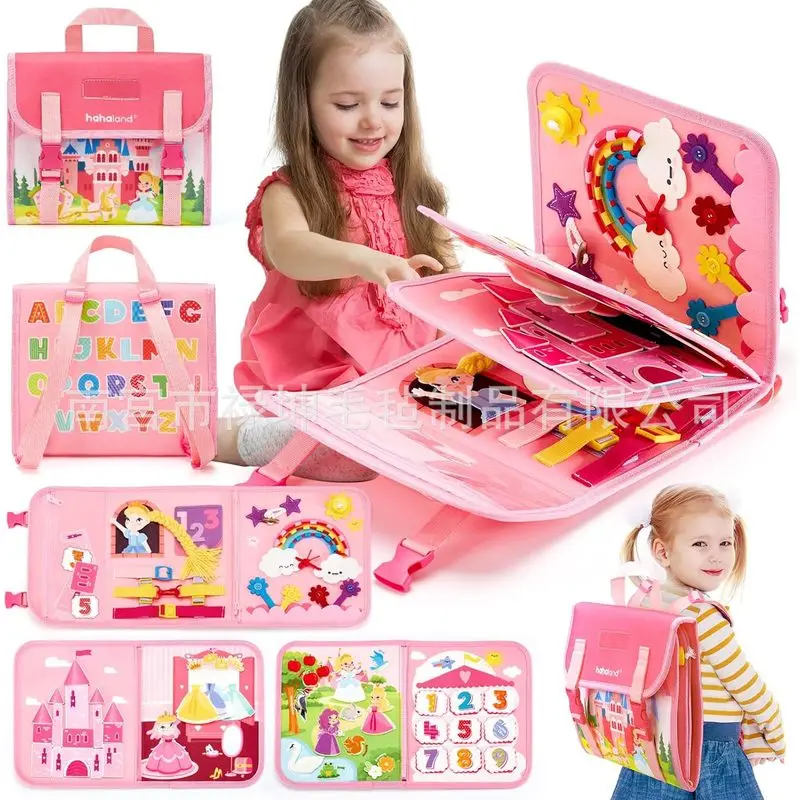 Princess Montessori Felt Busy  - огляд і ціна Kids Education Story