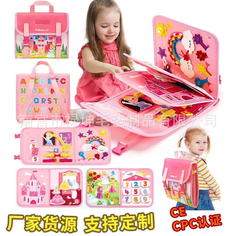 Princess Montessori Felt Busy  - огляд і ціна Kids Education Story