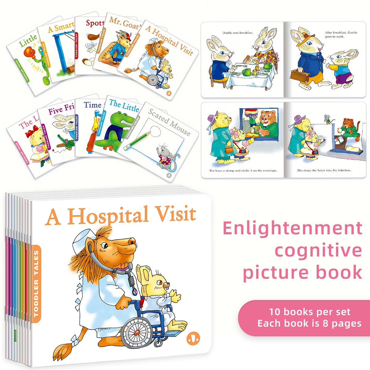 10 Books Spanish English Bilin - огляд і ціна Kids Education Story