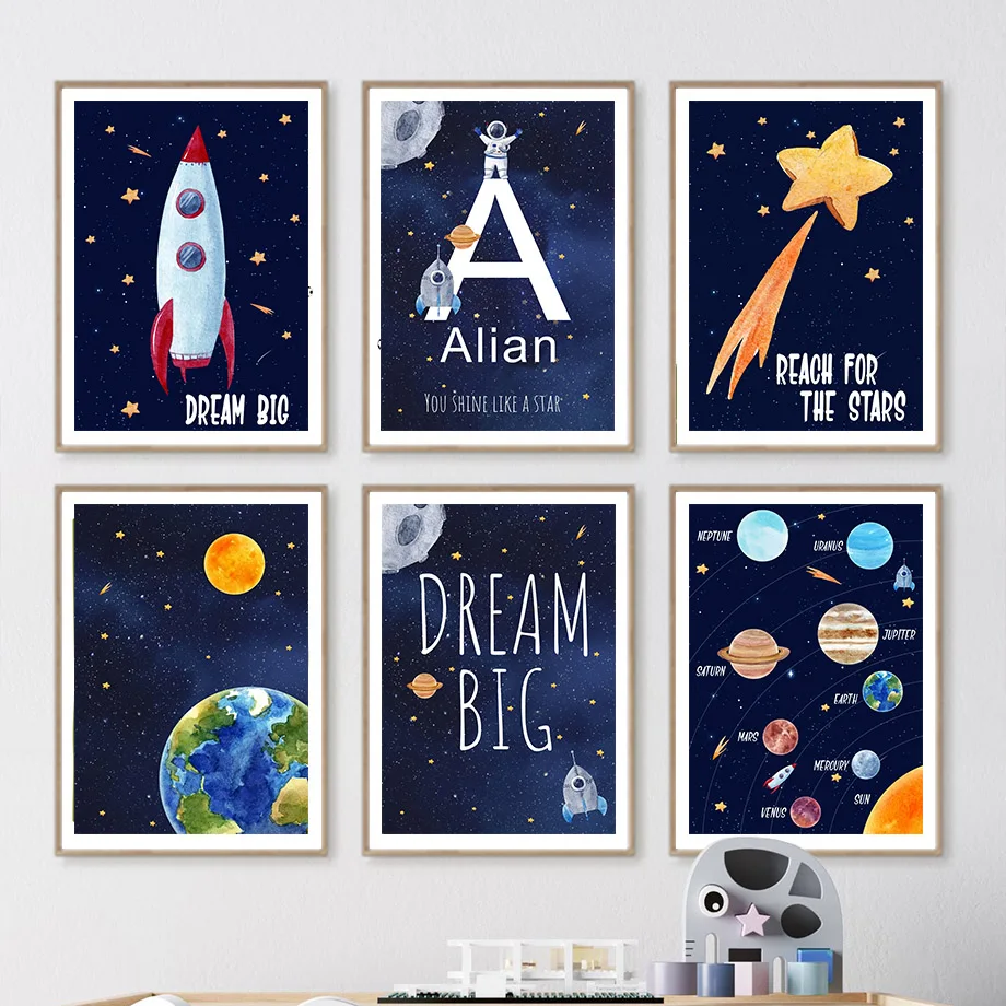 1pc Canvas painting  Custom Na - огляд і ціна Kids No Education