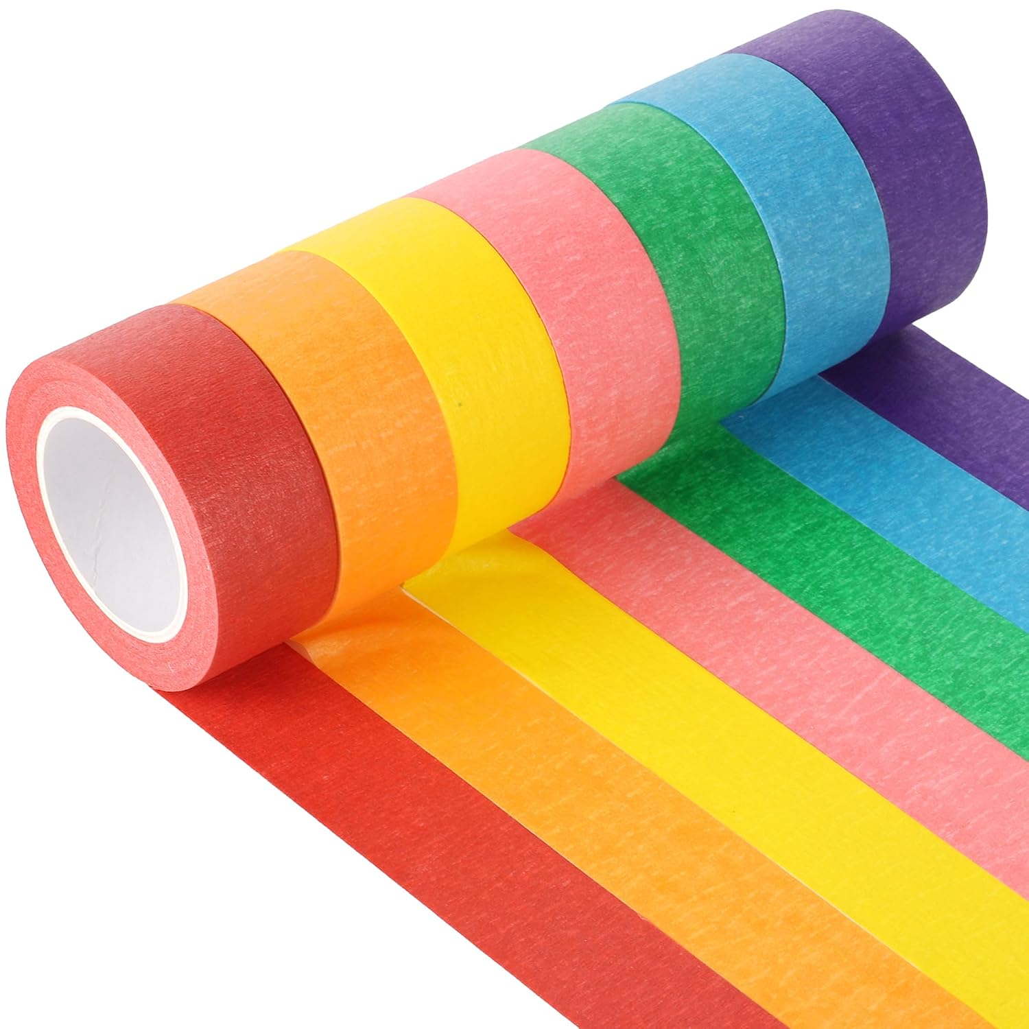 7 Colors Masking Tape, Residue - огляд і ціна Kids Education Wallpaper
