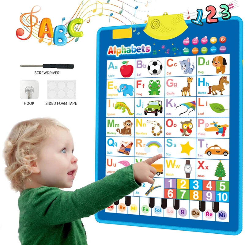 Electronic English Alphabet Wa - огляд і ціна Kids Education Charts