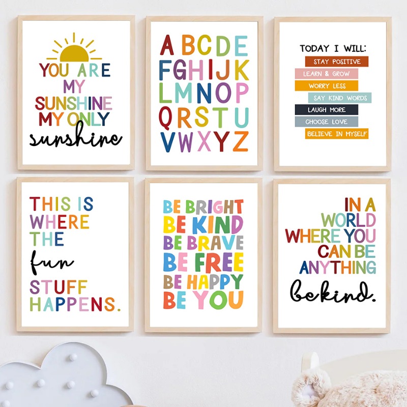 English Education Poster Alpha - огляд і ціна Kids No Education